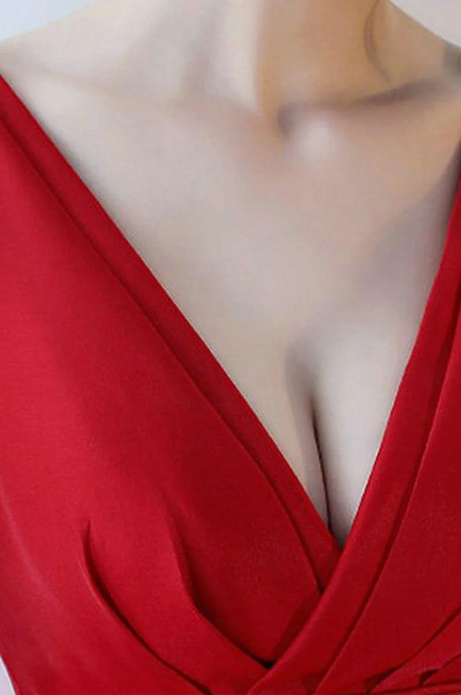 Robe Demoiselle d'Honneur Femme Rouge – Image 6