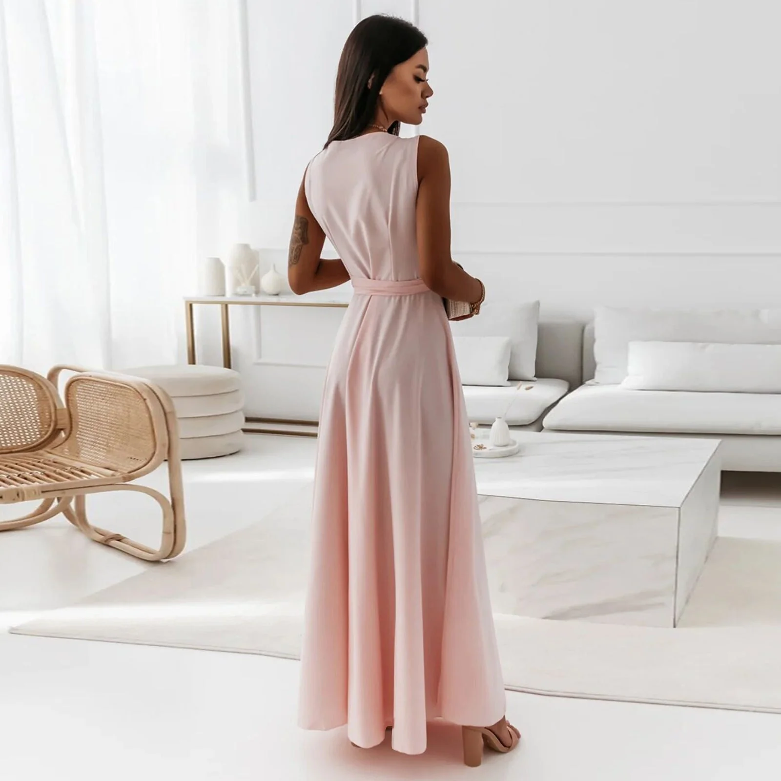 La Robe Longue Élégante qui Redessine Votre Silhouette – Image 5
