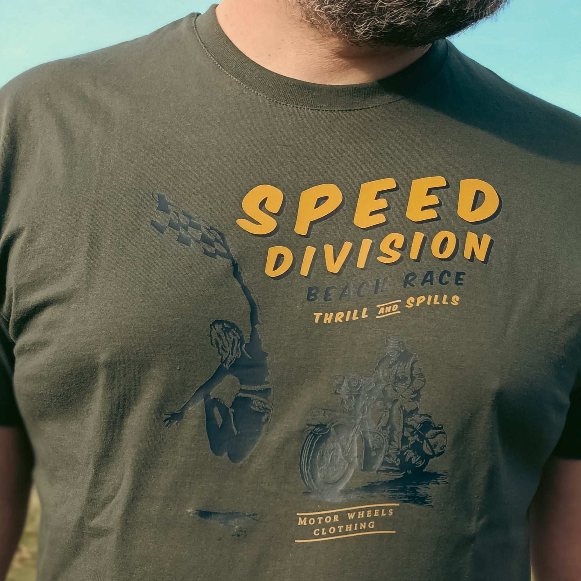 T-shirt "Speed Division" — Limited Edition – Image 8