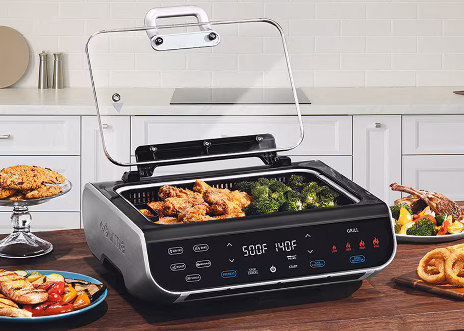 Gourmia FoodStation : six fonctions de cuisson dans un format compact.