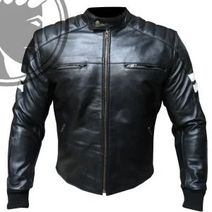 Blouson Moto Homme VINTAGE en Cuir