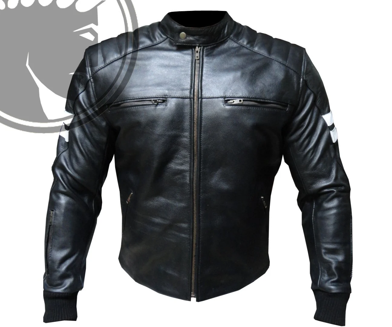 Blouson Moto Homme VINTAGE en Cuir