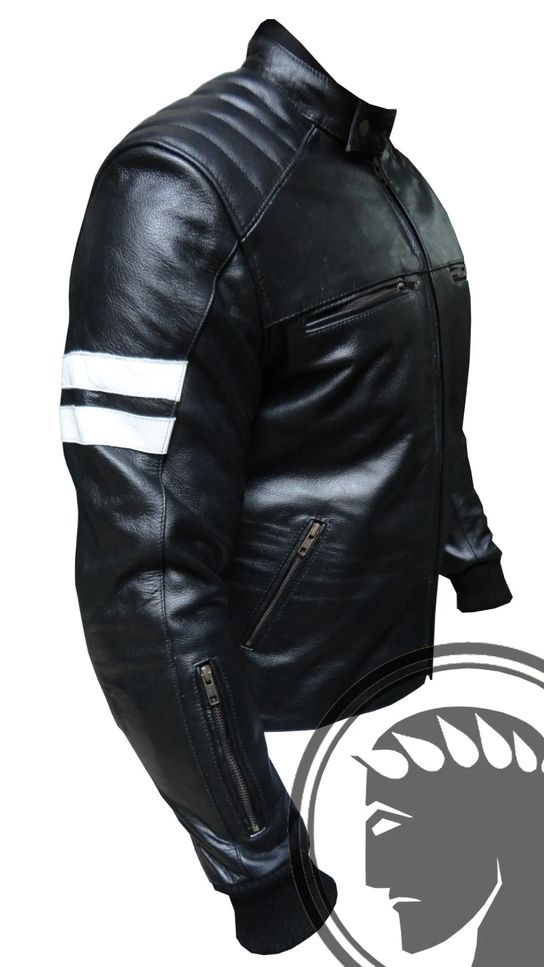 Blouson Moto Homme VINTAGE en Cuir – Image 2