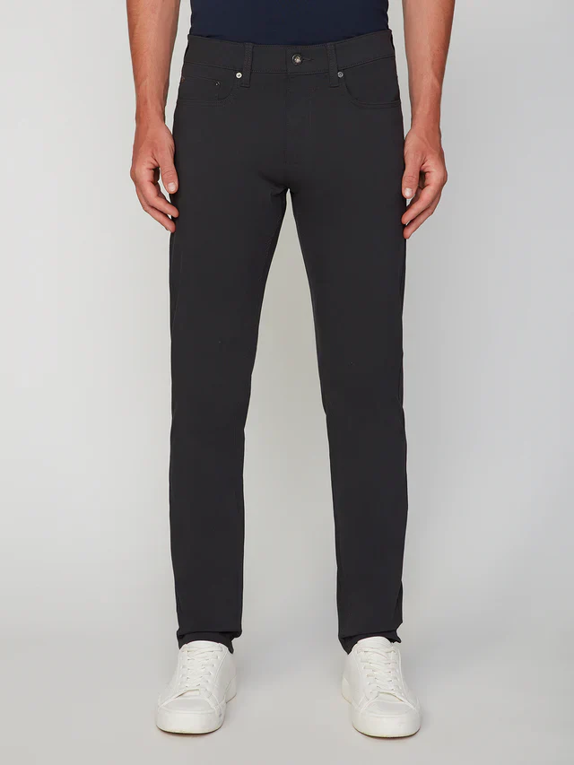 PANTALON SOLID BUNGEE À 5 POCHES POUR HOMME – Image 4