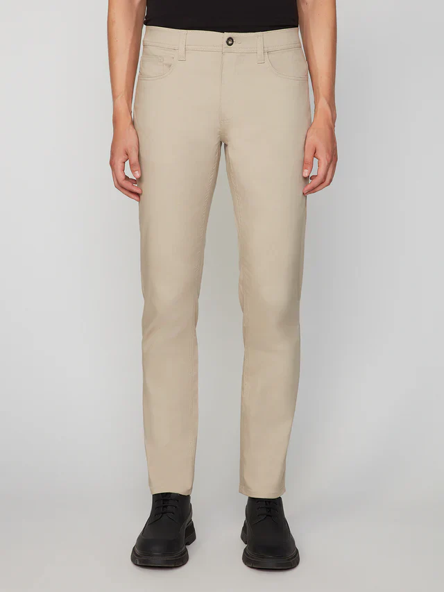 PANTALON SOLID BUNGEE À 5 POCHES POUR HOMME