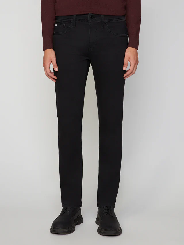 PROJEK RAW - Jean Baru pour homme, coupe droite, couleur denim – Image 2