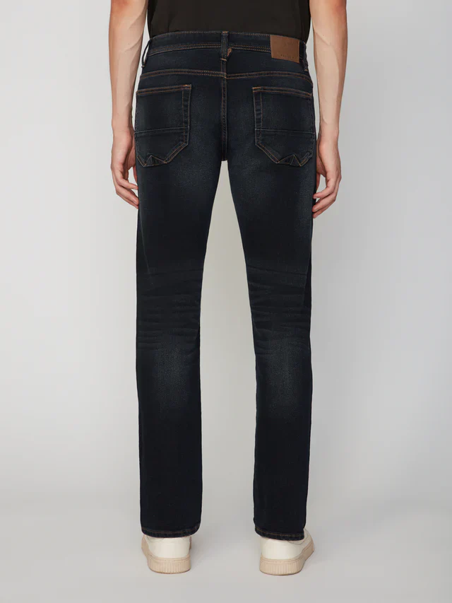 PROJEK RAW - Jean Baru pour homme, coupe droite, couleur denim – Image 9