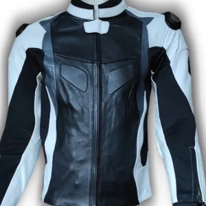 Blouson Moto Racing Eté Homme Cuir