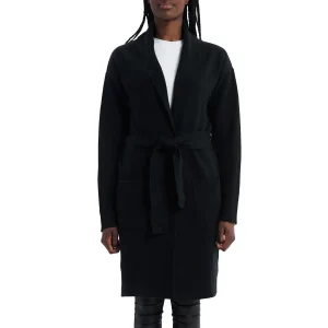 Como Vintage Cardigan à ceinture pour femmes