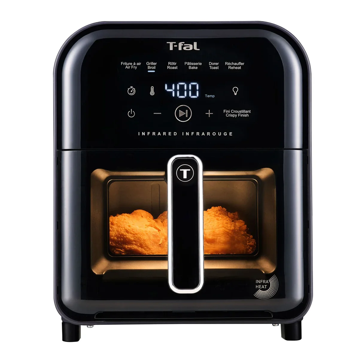 T-fal - Friteuse à air infrarouge 6 L (6.3 qt) 2.0 avec technologie Infra-Heat – Image 3