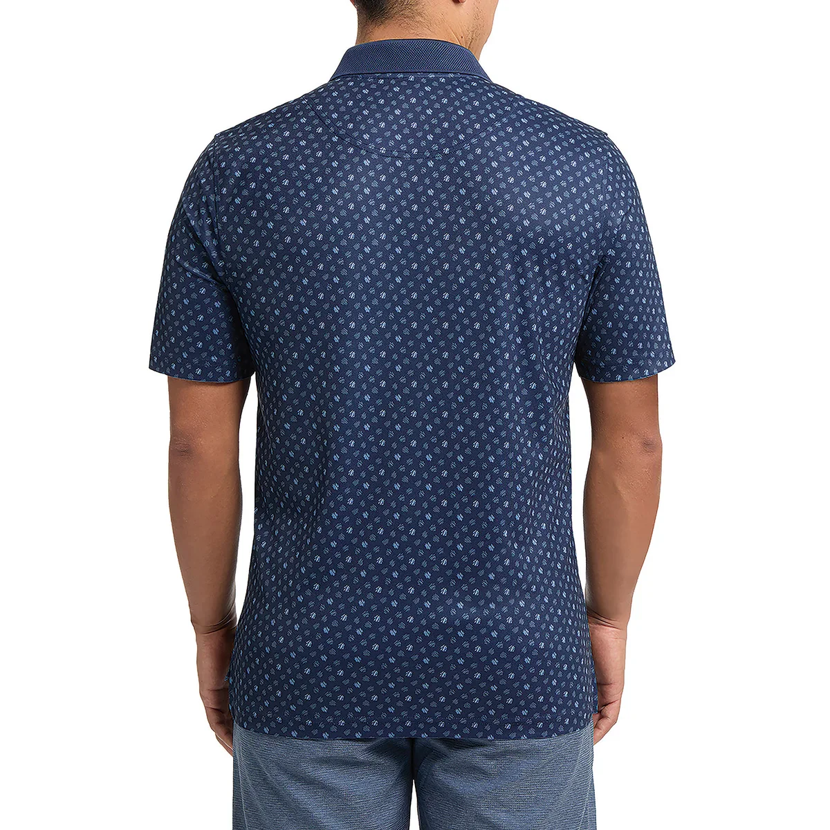 Sunice - Polo texturé imprimé à manches courtes pour hommes – Image 3