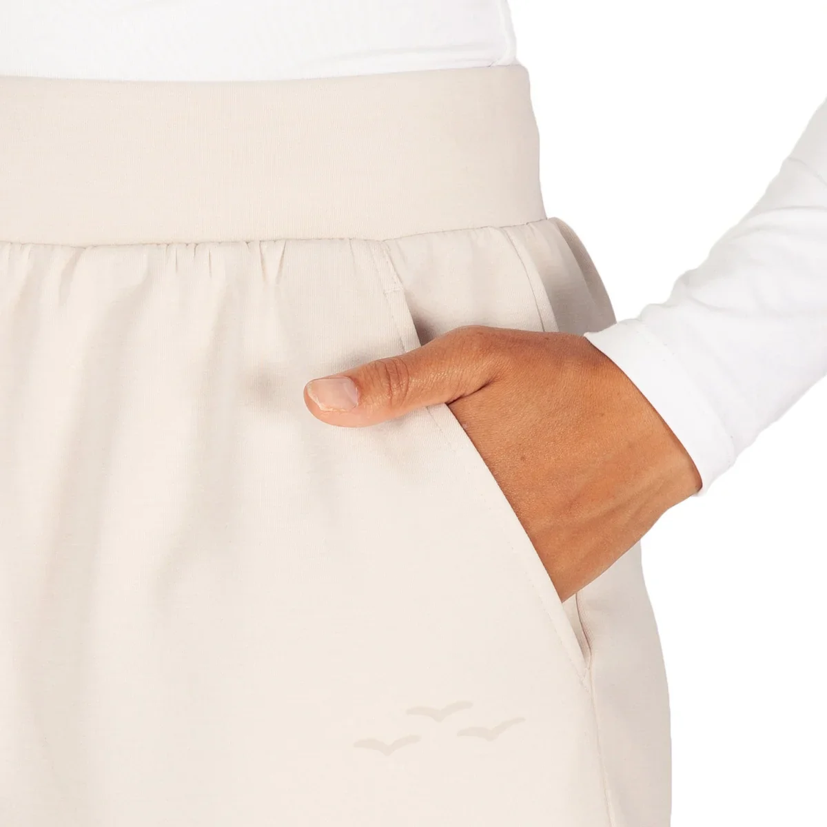 LAZYPANTS - Short en tissu suèdé pour femmes – Image 4