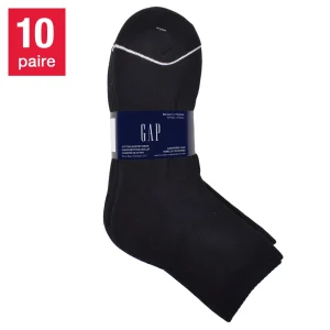 GAP – chaussettes courtes mi-mollet pour femmes, 10-paire