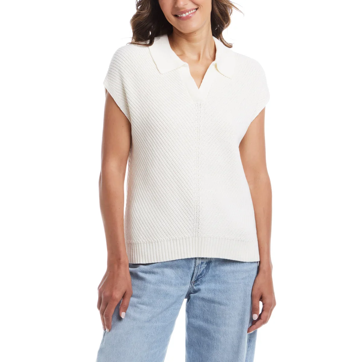 Weatherproof Vintage - Haut en coton à mancherons pour femmes – Image 2