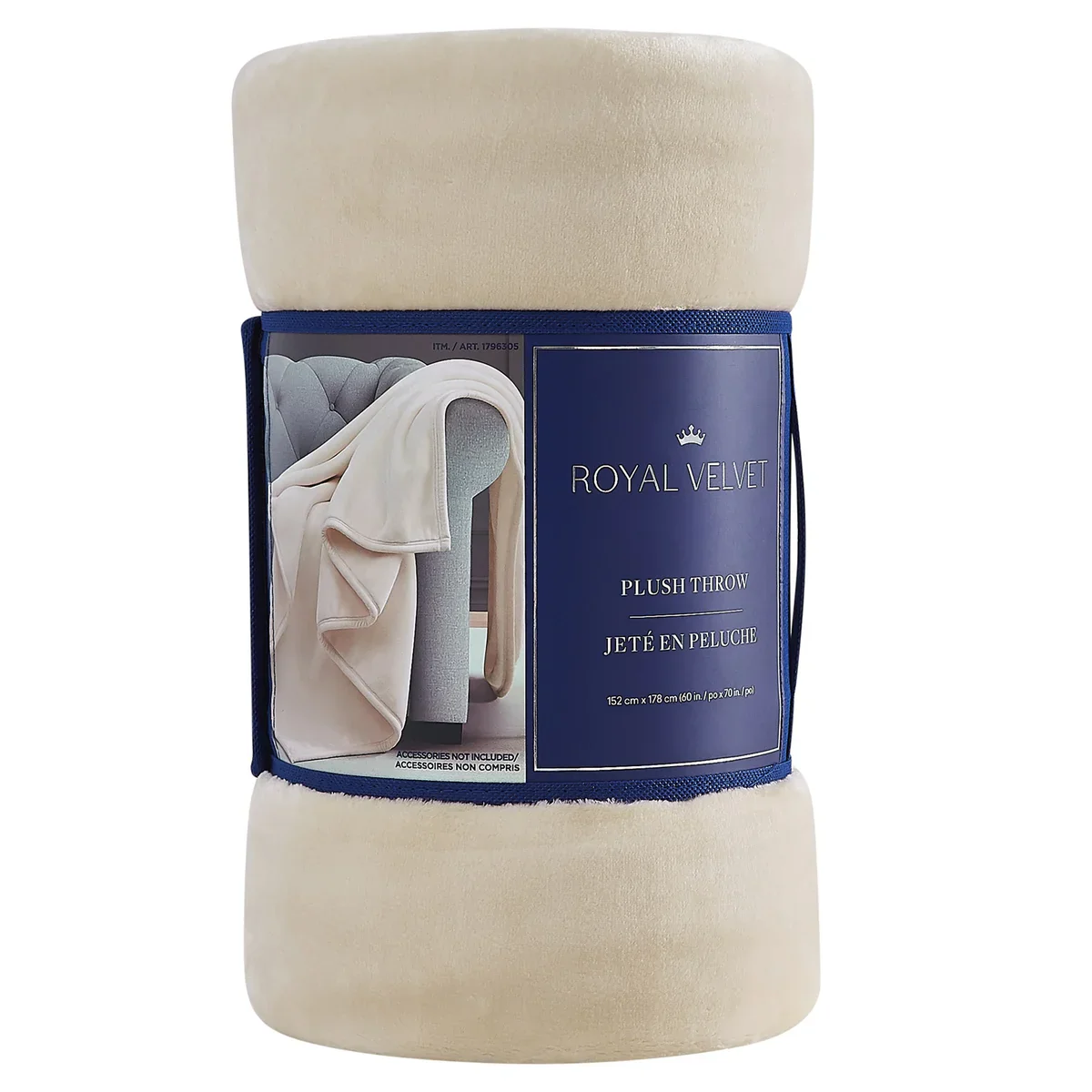 Royal Velvet - Jeté en peluche – Image 2