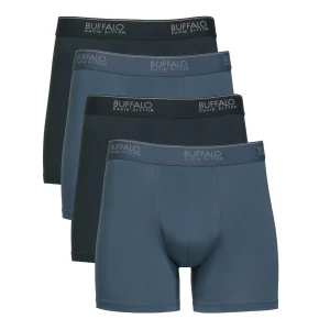 Buffalo - Ensemble de 4 caleçons boxeurs pour hommes
