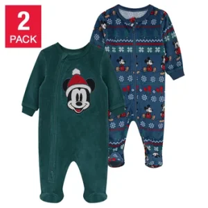 Disney - Paquet de 2 dormeuses Mickey ou Minnie