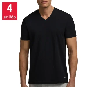 KENNETH COLE - PAQUET DE 4 T-SHIRT EN CONTON EXTENSIBLE