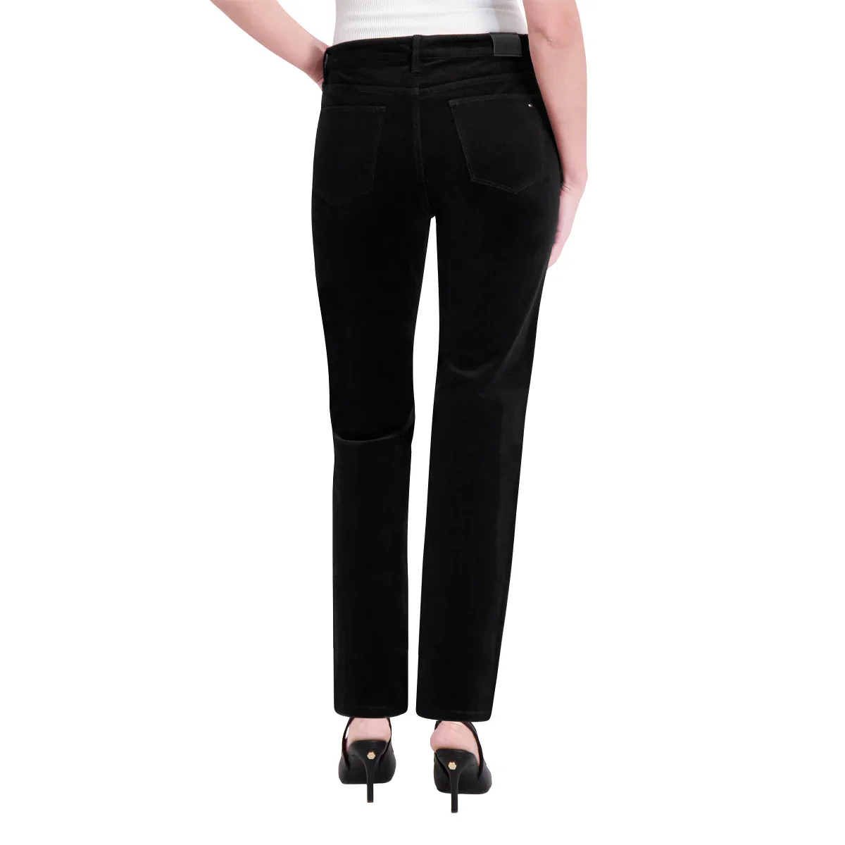 Tommy Hilfiger - Pantalon en velours côtelé à 5 poches pour femmes – Image 3