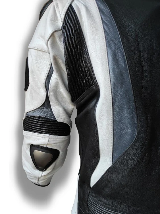 Blouson Moto Racing Eté Homme Cuir – Image 4