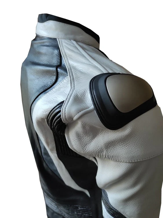 Blouson Moto Racing Eté Homme Cuir – Image 6