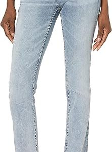Authentic by Silver Jeans Femme - Jean droit taille haute coupe slim Curvy