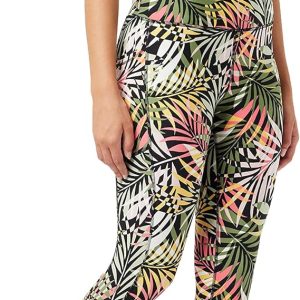 DKNY Legging moulant imprimé taille haute performance pour femme