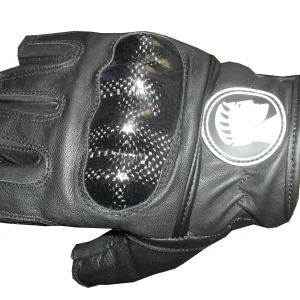 Gants Moto Mitaine Noir