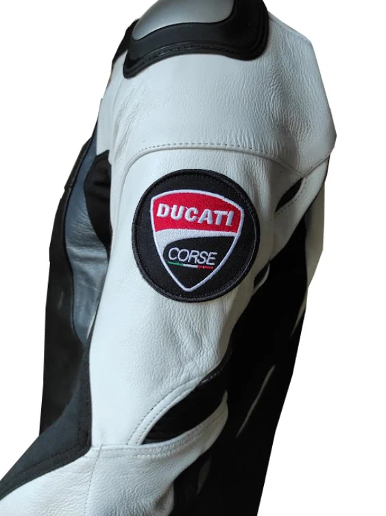 Blouson Moto Racing Eté Homme Cuir – Image 9