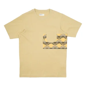WOVEN PANEL TEE