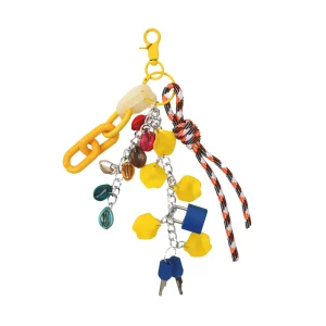 Bag Charms Set - Blue Padlock