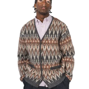 CARDIGAN CHEVRON PATTERN