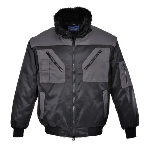 BLOUSON PILOTE BICOLORE