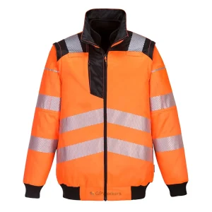 BLOUSON PW3 HAUTE VISIBILITÉ 3-EN-1