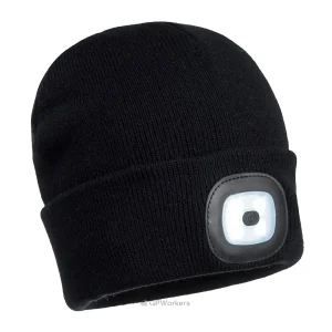 BONNET BEANIE DOUBLE LED RECHARGEABLE