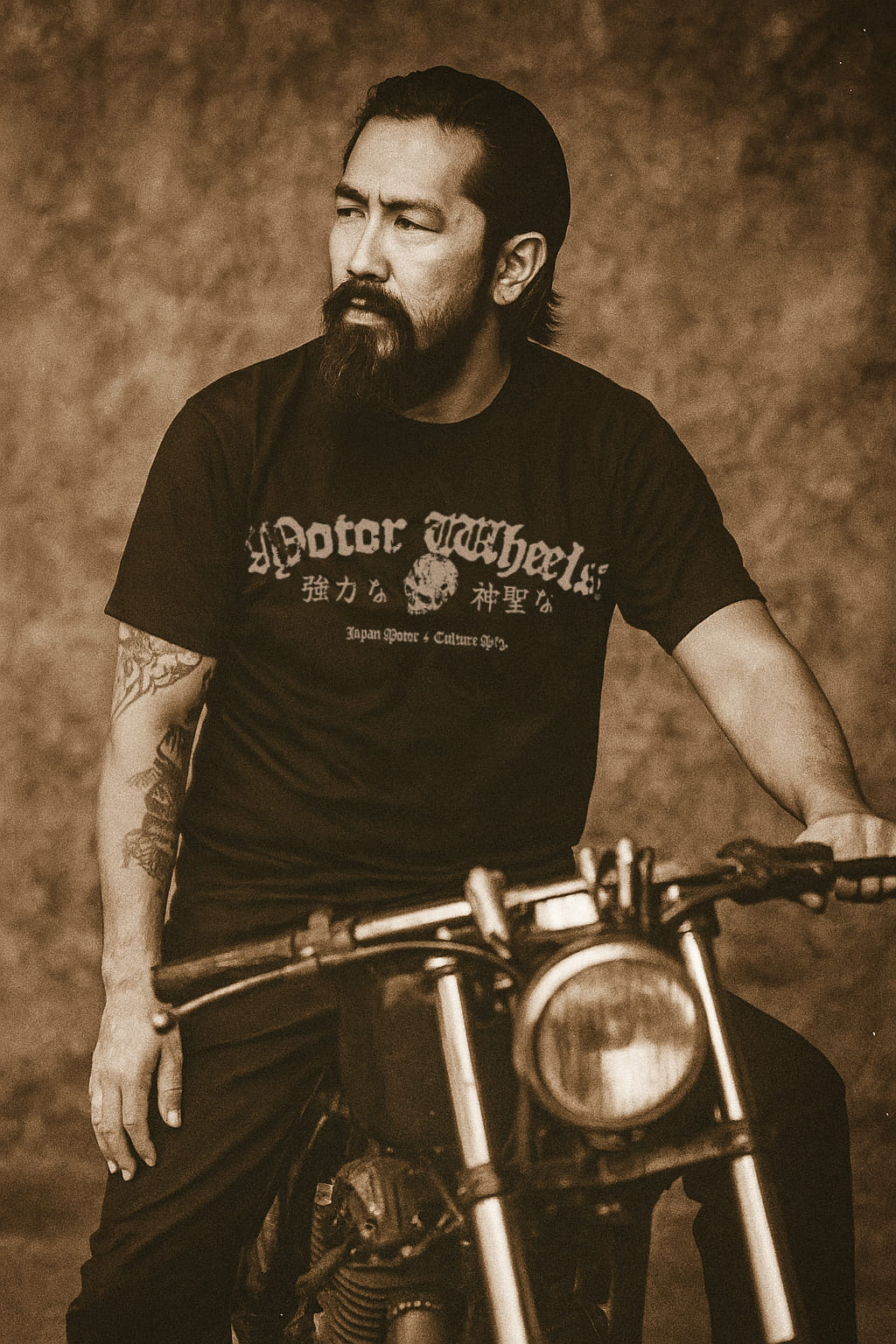 T-shirt "Japan Motor" — la fusion entre l’esprit biker et l’âme mécanique japonaise. – Image 7