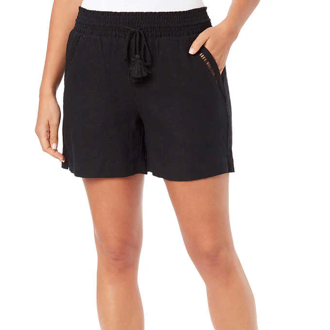 Briggs shorts en lin pour femme