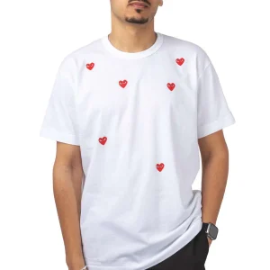 6 HEARTS LOGO TEE