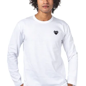 T-SHIRT L/S BLACK EMBLEM