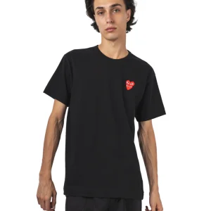 T-Shirt Double Red Emblem Knit