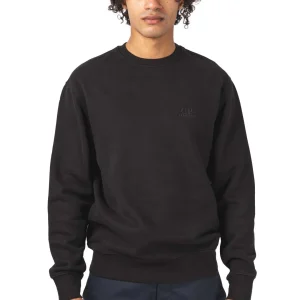 BRUSHED DIAGONAL LOGO CREWNECK