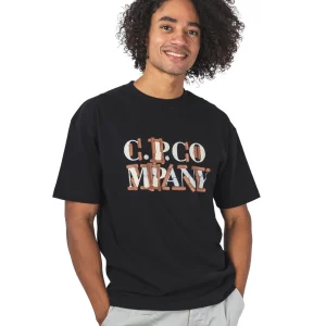 30/1 JERSEY BLURRED LOGO T-SHIRT