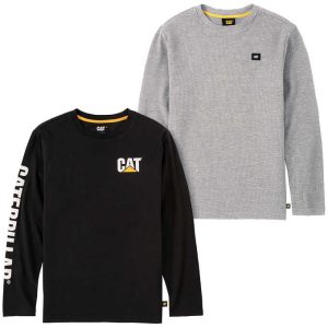Caterpillar - Chandail thermique pour garçons – Ensemble de 2