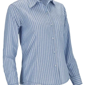 Chemise à rayures manche longue Femme CORPORATION