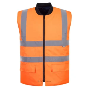 GILET HV RÉVERSIBLE