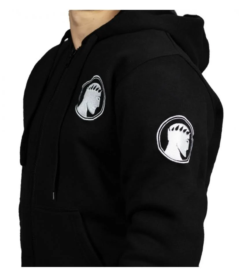 STREETWEAR Sweat été Hoodie Moto à capuche avec Protections – Image 3