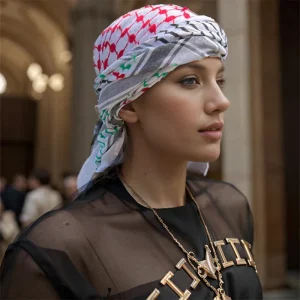 Keffieh Palestinienne couleur Palestine