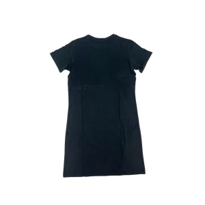 Robe t-shirt noire pour femme Lazy Pants