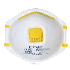 MASQUE POUSSIÈRES À VALVE FFP1 (Pièces10)