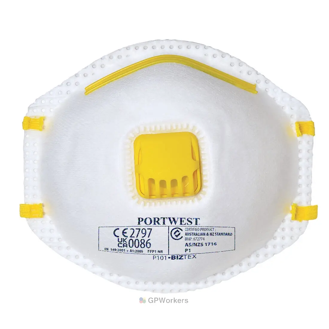 MASQUE POUSSIÈRES À VALVE FFP1 (Pièces10) – Image 2